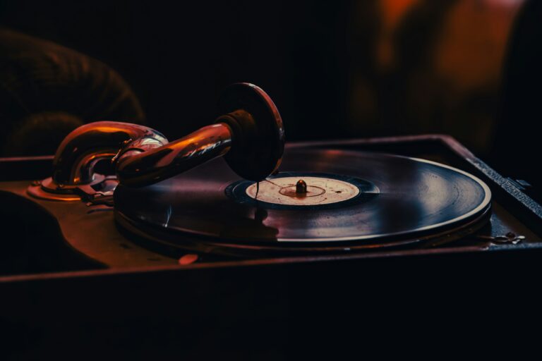 phonogram record captured in professional photography