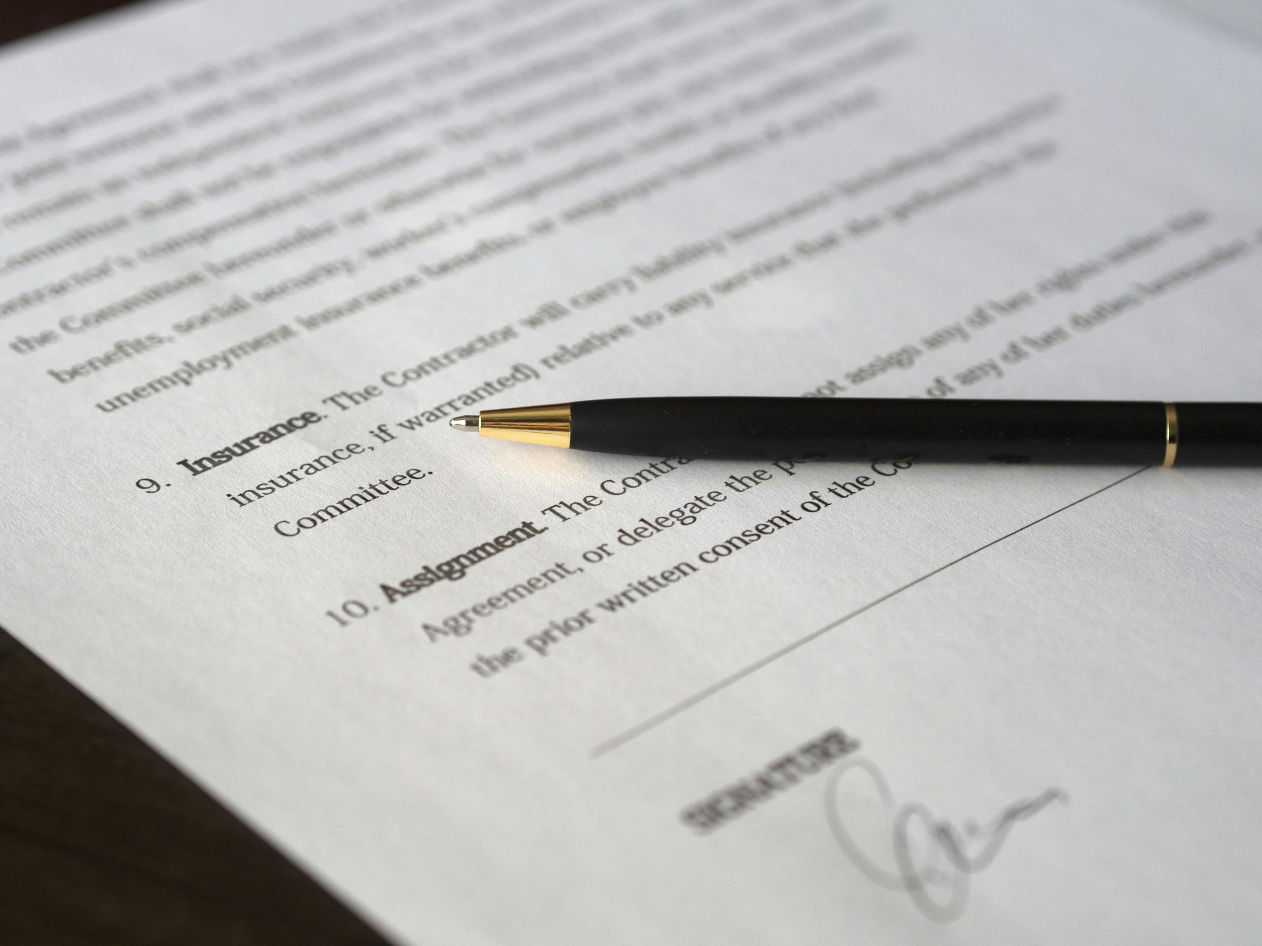 Contratos legales y prácticos
