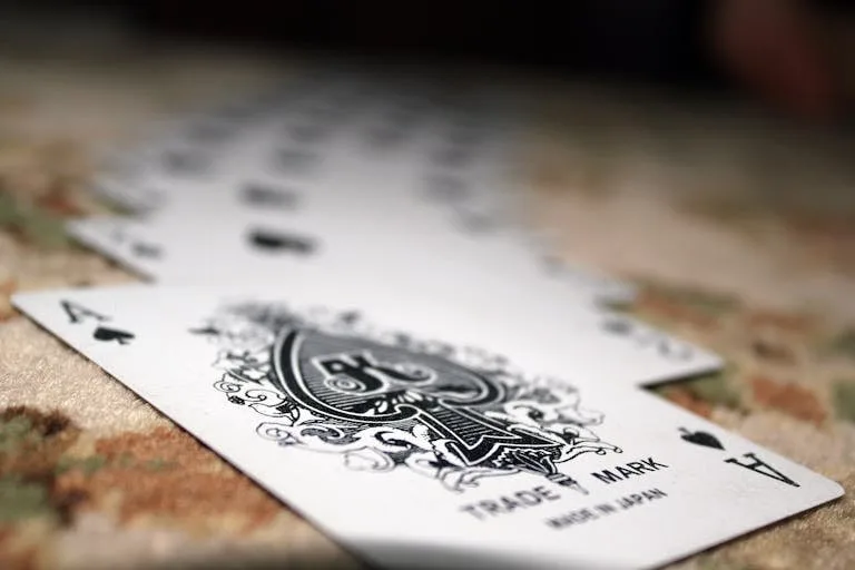 Ace of Spades, in a card that spells "trademark".