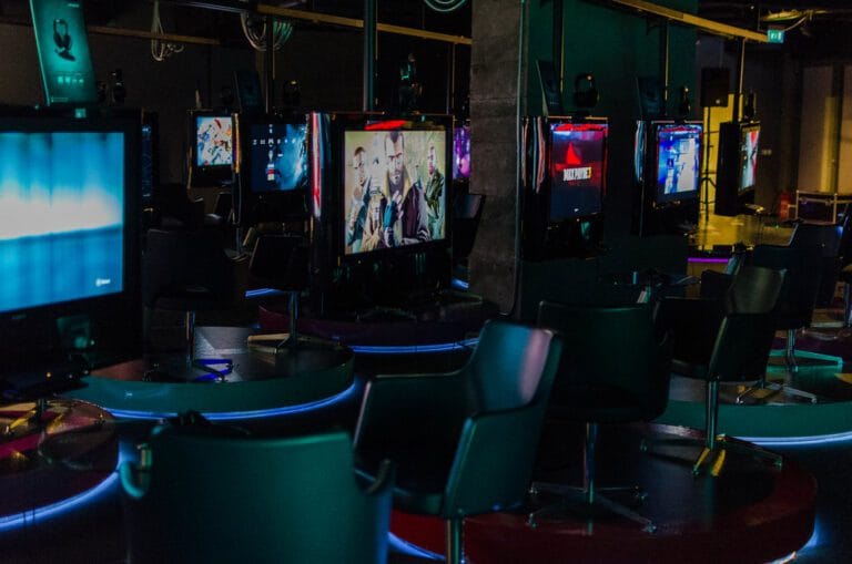 Local de alquiler de consolas donde se podían jugar videojuegos en los años 2000